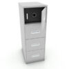 Archivero con caja fuerte