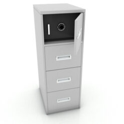 Archivero con caja fuerte